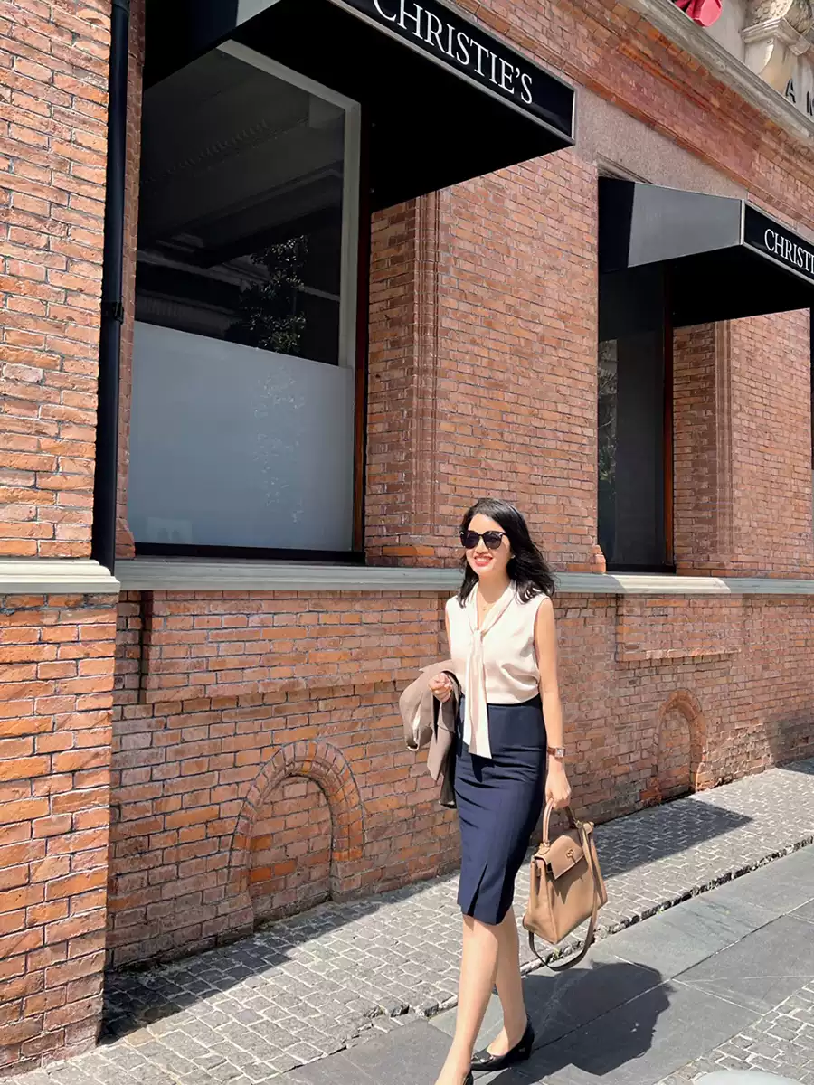 女人的香气 进口精纺羊毛半裙女通勤半身裙新款h型包臀裙春装